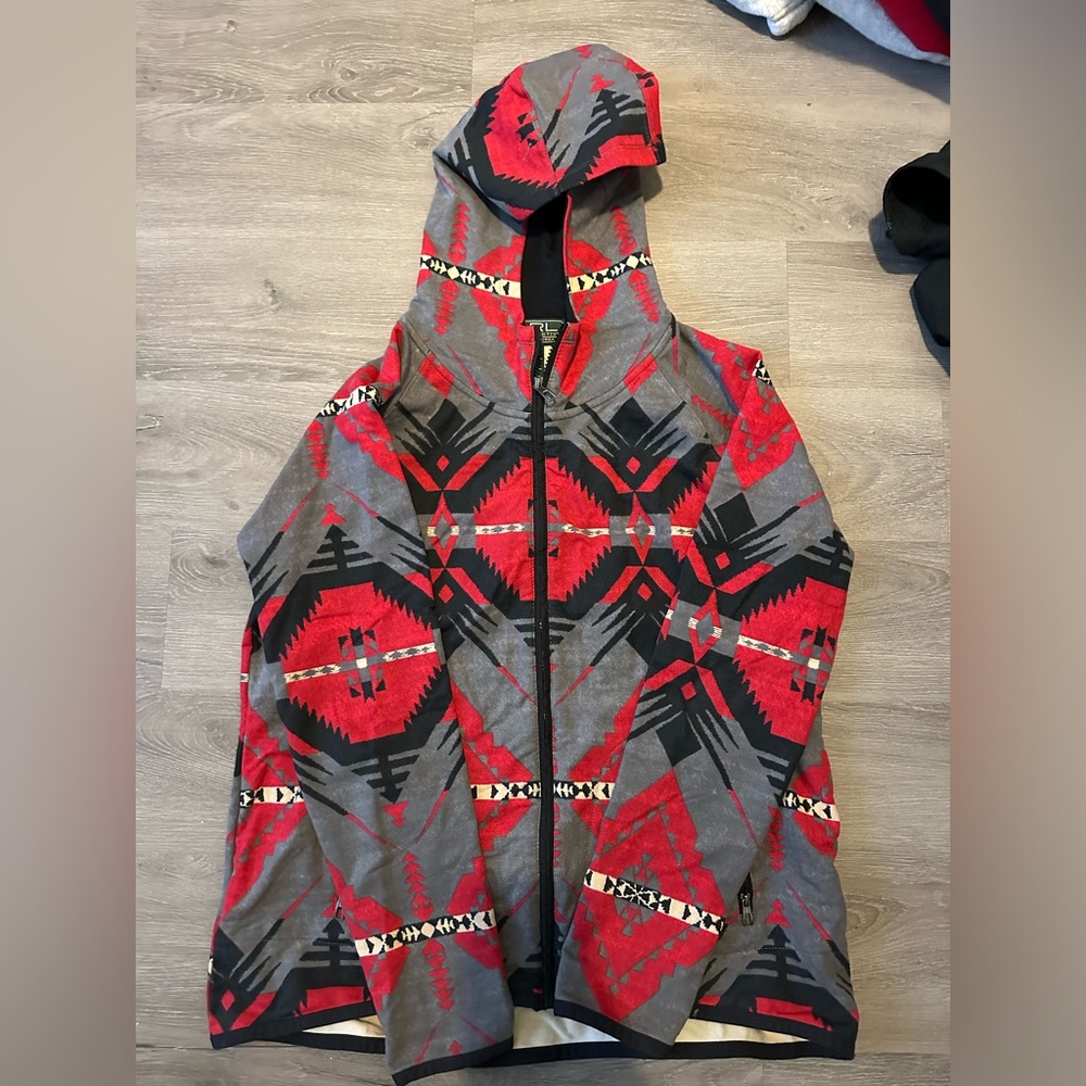Ladies Ralph Lauren zip up! Western like